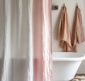 Customshower Curtain in Dual Tones, Livingroom Curtains Cafe Curtain Designs Cloth Divider Tietop